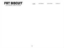 Tablet Screenshot of fatbiscuit.com